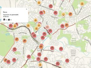 Live Map Roma – segnalazione buca 12.03.2018
