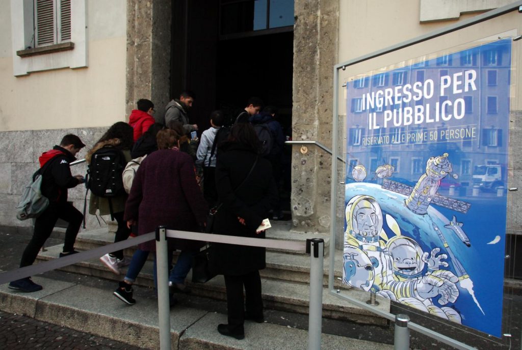 Paolo Nespoli al Museo Scienza Tecnica (3)