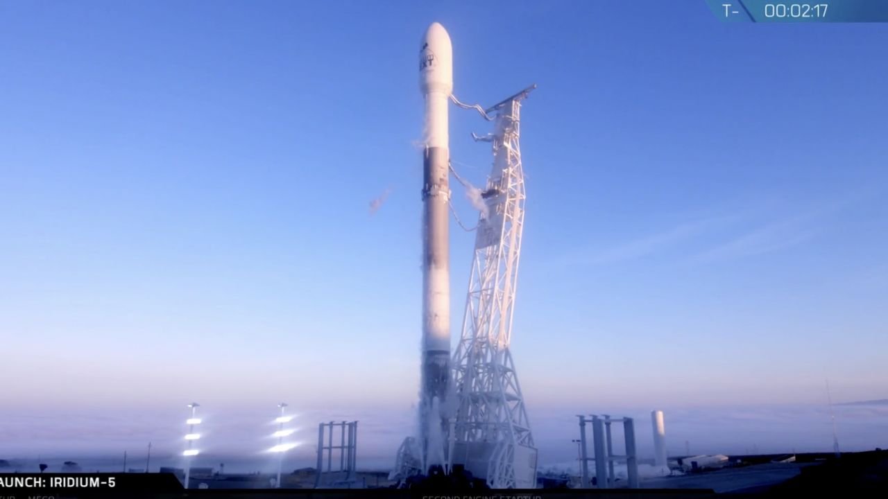 SpaceX satelliti Iridium