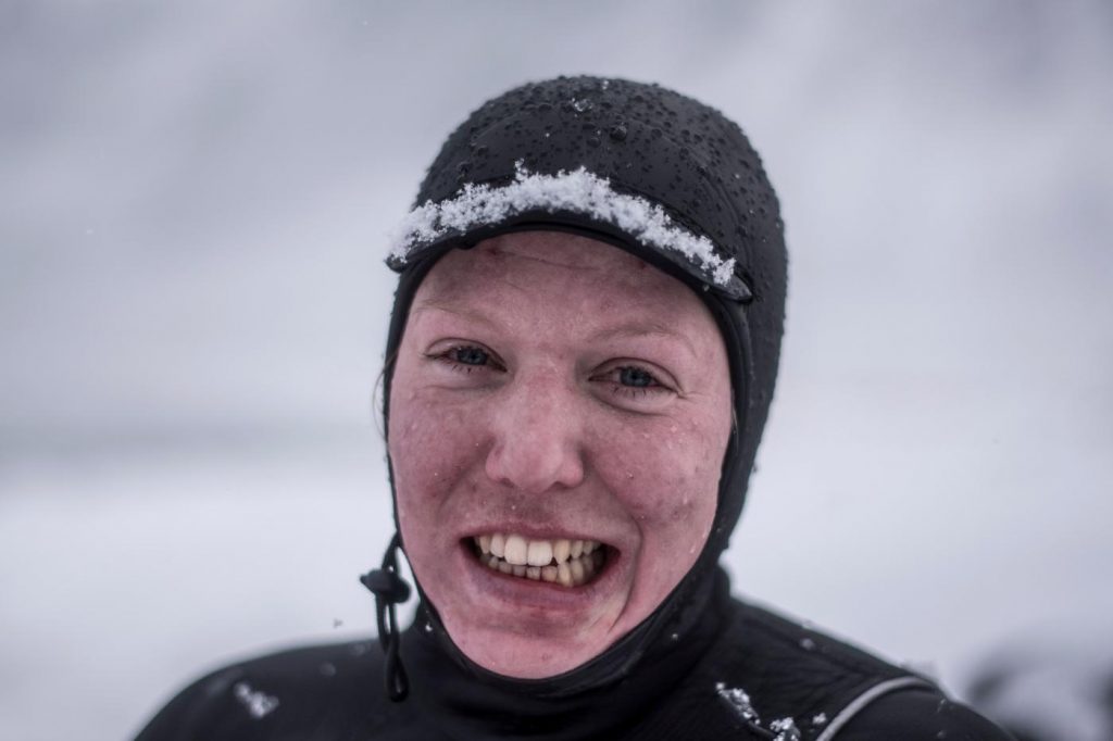 Norvegia surf Circolo Polare Artico