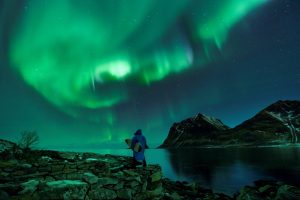 Norvegia surf Circolo Polare Artico