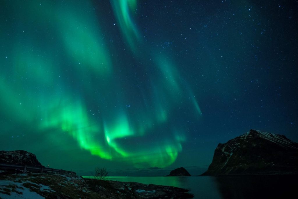 Norvegia surf Circolo Polare Artico