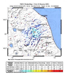 Terremoto Macerata Muccia Camerino