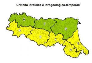 allerta meteo Emilia-Romagna
