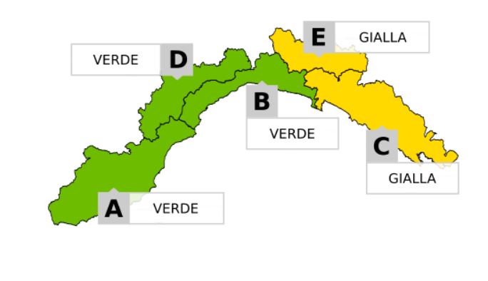 allerta meteo Liguria
