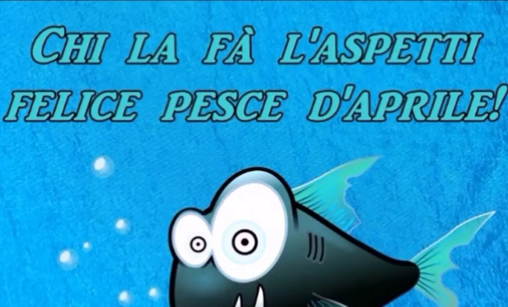 buon pesce d'aprile video