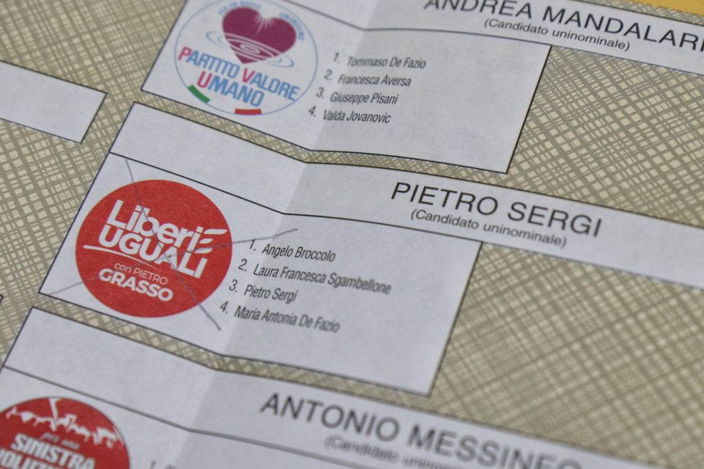 elezioni liberi e uguali