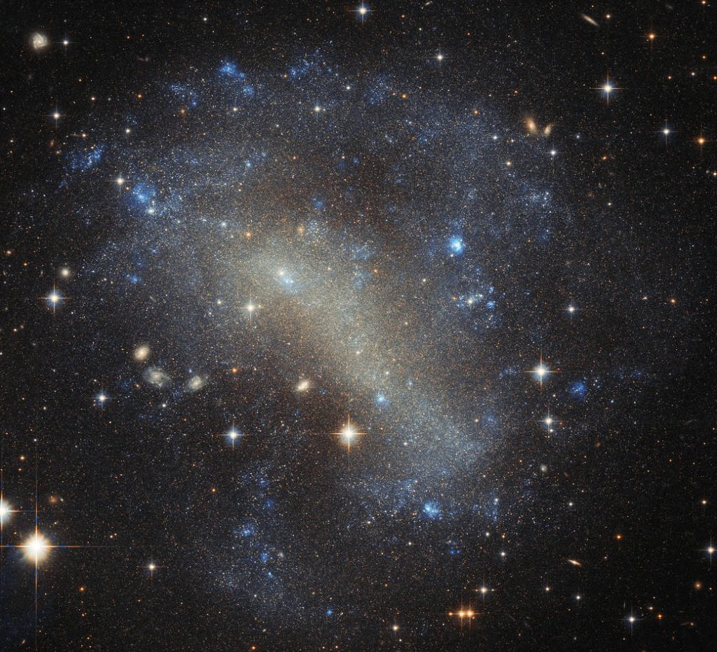 galassia IC 4710 Hubble