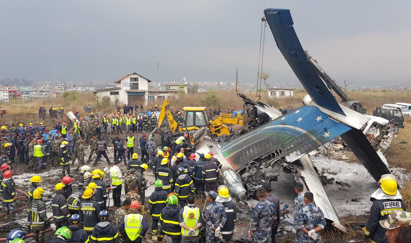 Incidente in Nepal, aereo si schianta a Kathmandu: 49 morti e 22 feriti ...