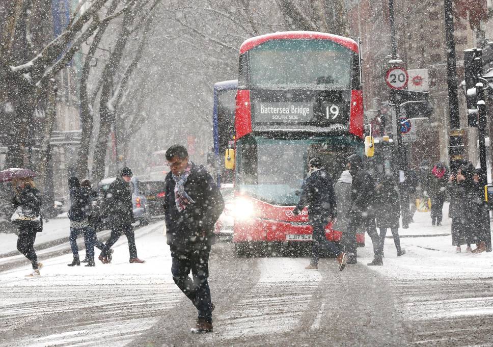neve Londra