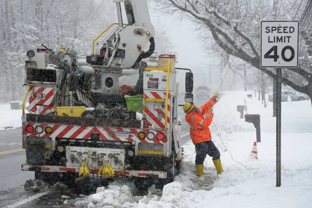 maltempo USA neve