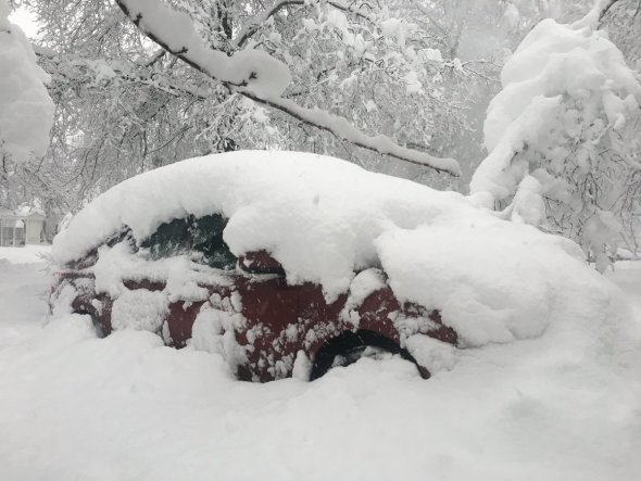 neve nord-est USA