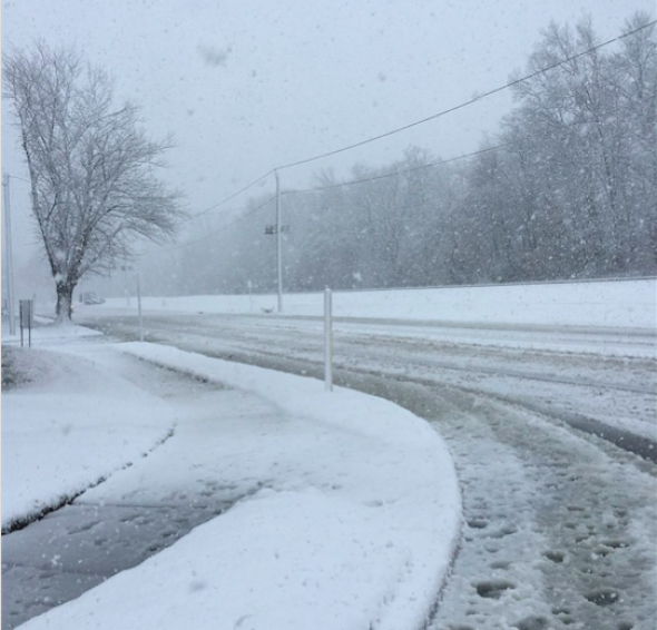 neve nord-est USA