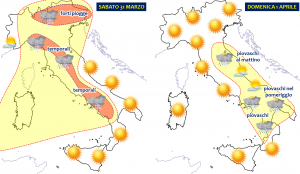 previsioni meteo pasqua 2018