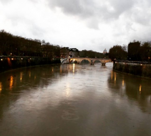 roma tevere piena