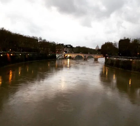roma tevere piena