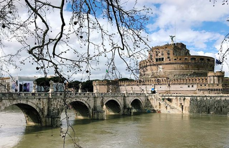 roma tevere piena