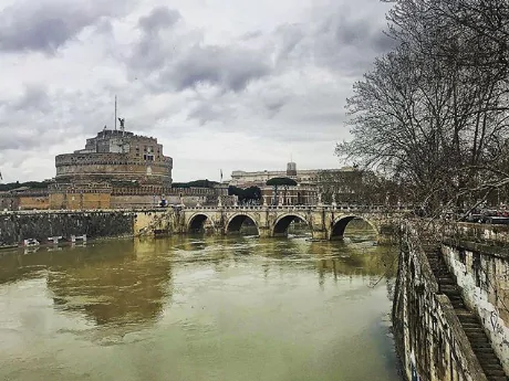 roma tevere piena