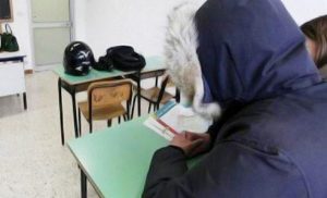 scuola freddo