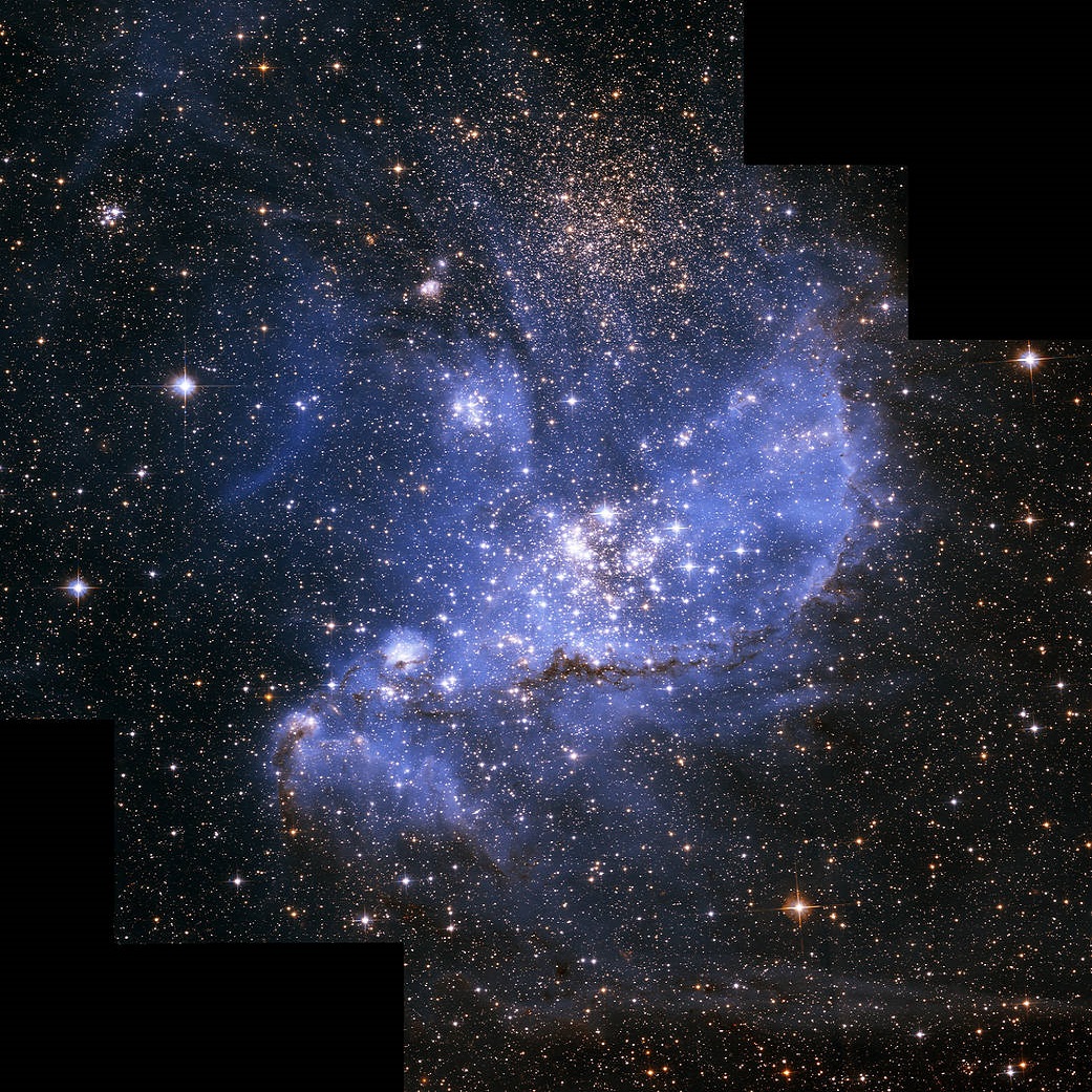 stelle NGC 346 Hubble