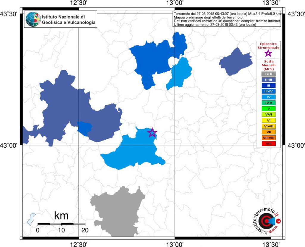 terremoto Serravalle di Chienti