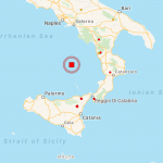 Forte scossa di terremoto nel basso Tirreno, epicentro proprio sul vulcano sommerso Marsili [MAPPE e DATI INGV]