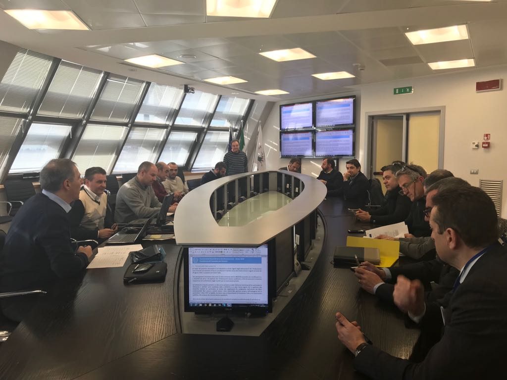 I Consiglieri di Feding Marche al tavolo nazionale presso USR di Foligno
