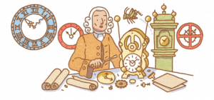 John Harrison doodle google