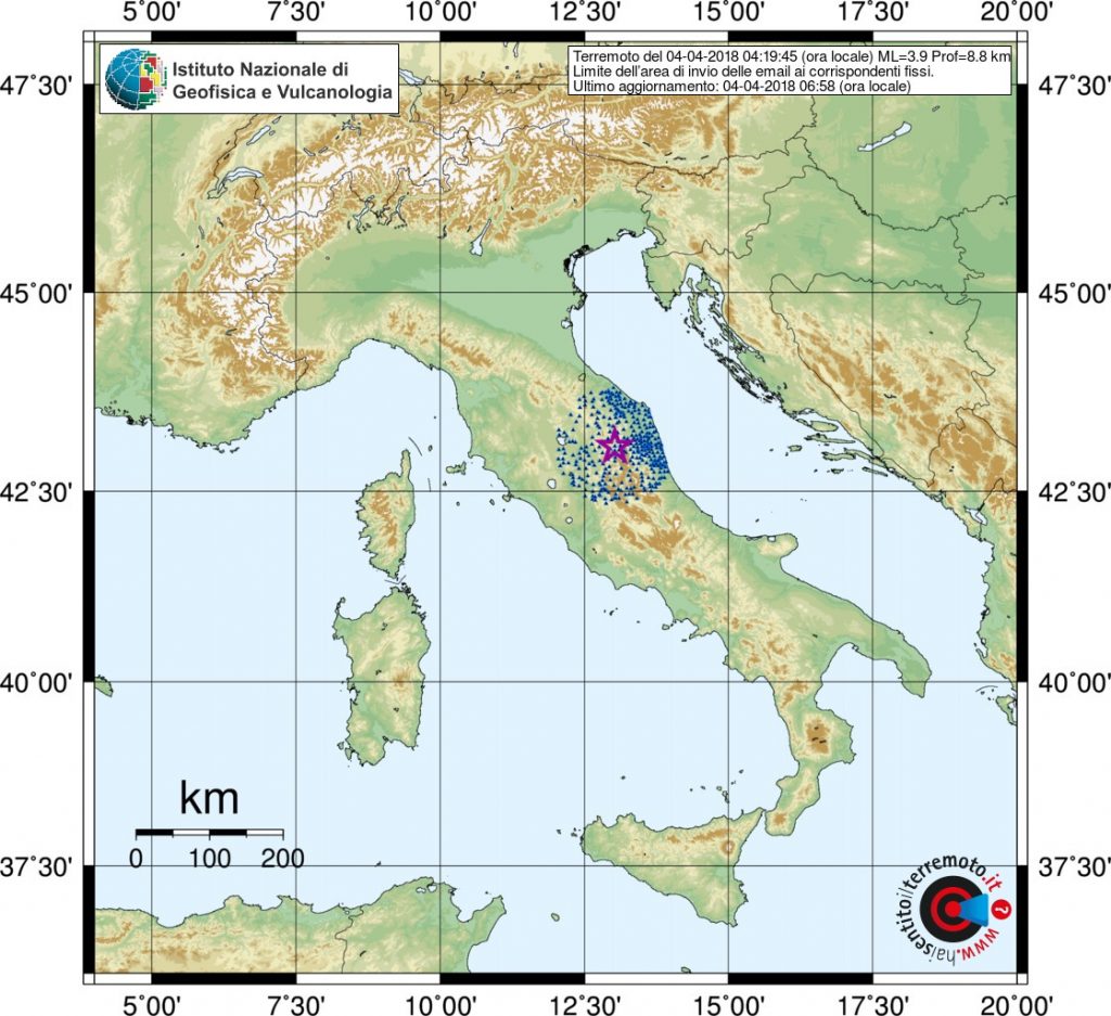 Terremoto Muccia