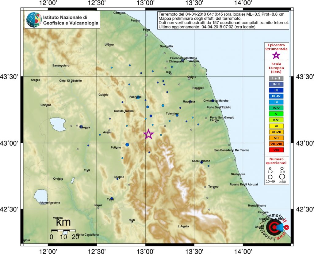 Terremoto Muccia