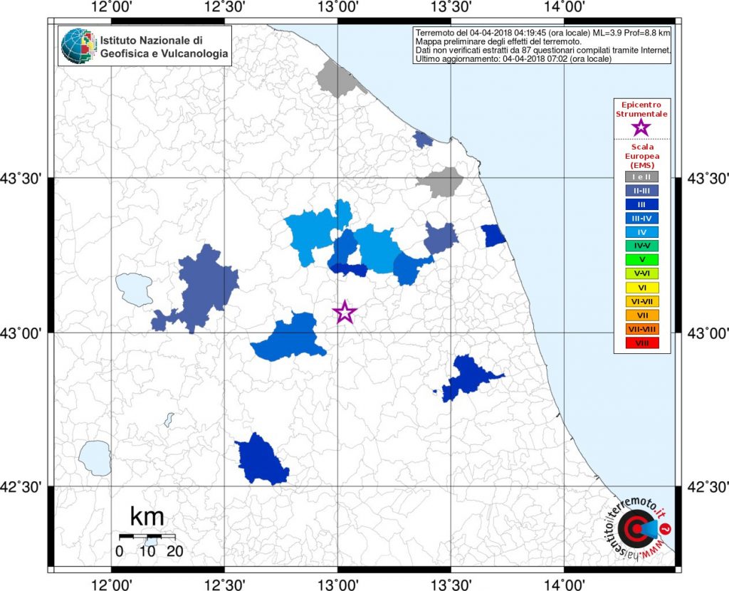 Terremoto Muccia