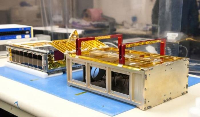 Uno dei due cubesat al Jet Propulsion Laboratory della Nasa