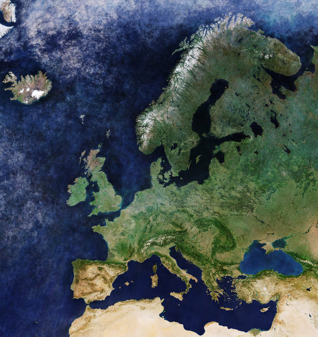 europa senza nuvole