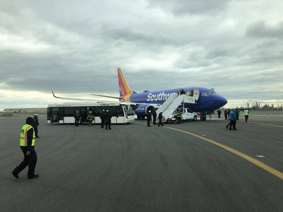 incidente aereo southwest