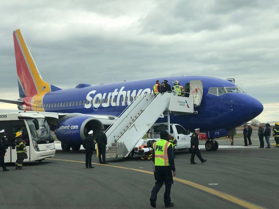 incidente aereo southwest