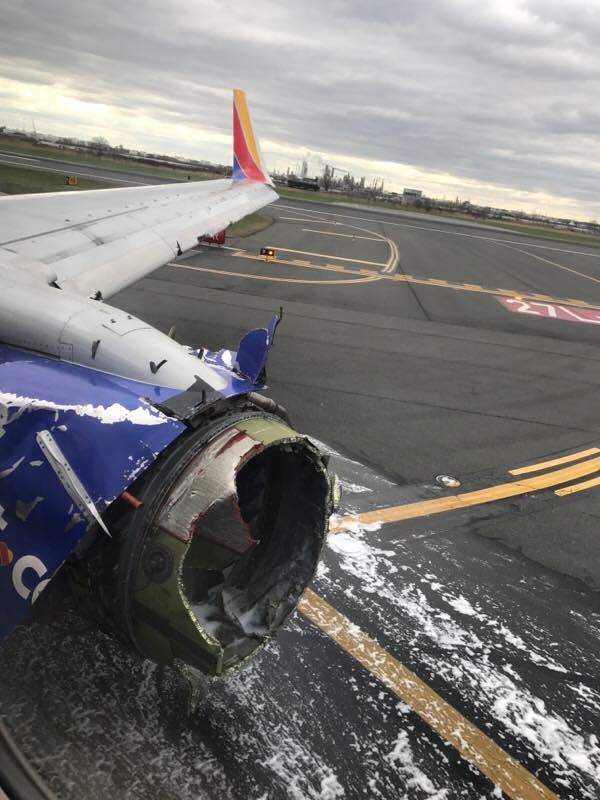 incidente aereo southwest