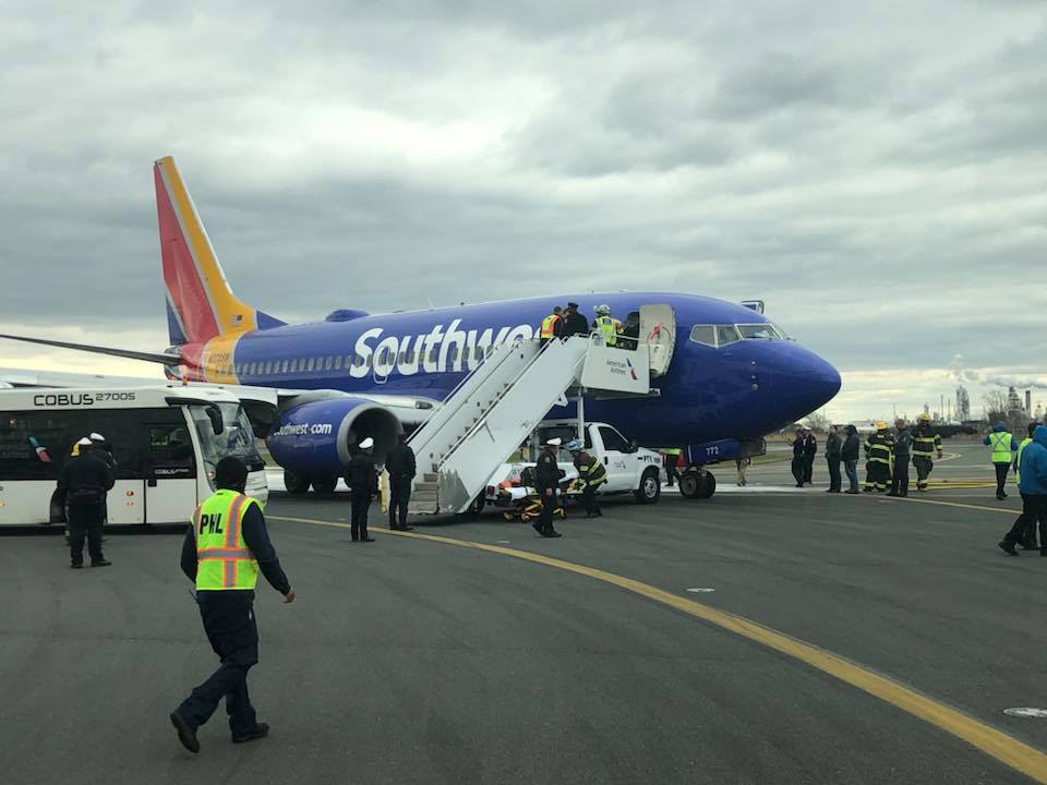 incidente aereo southwest