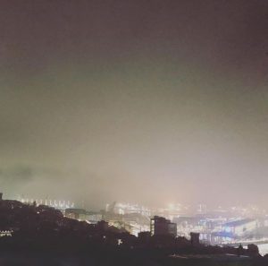 nebbia mare Genova
