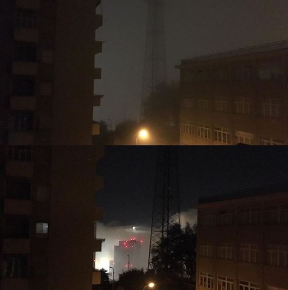 nebbia mare Genova