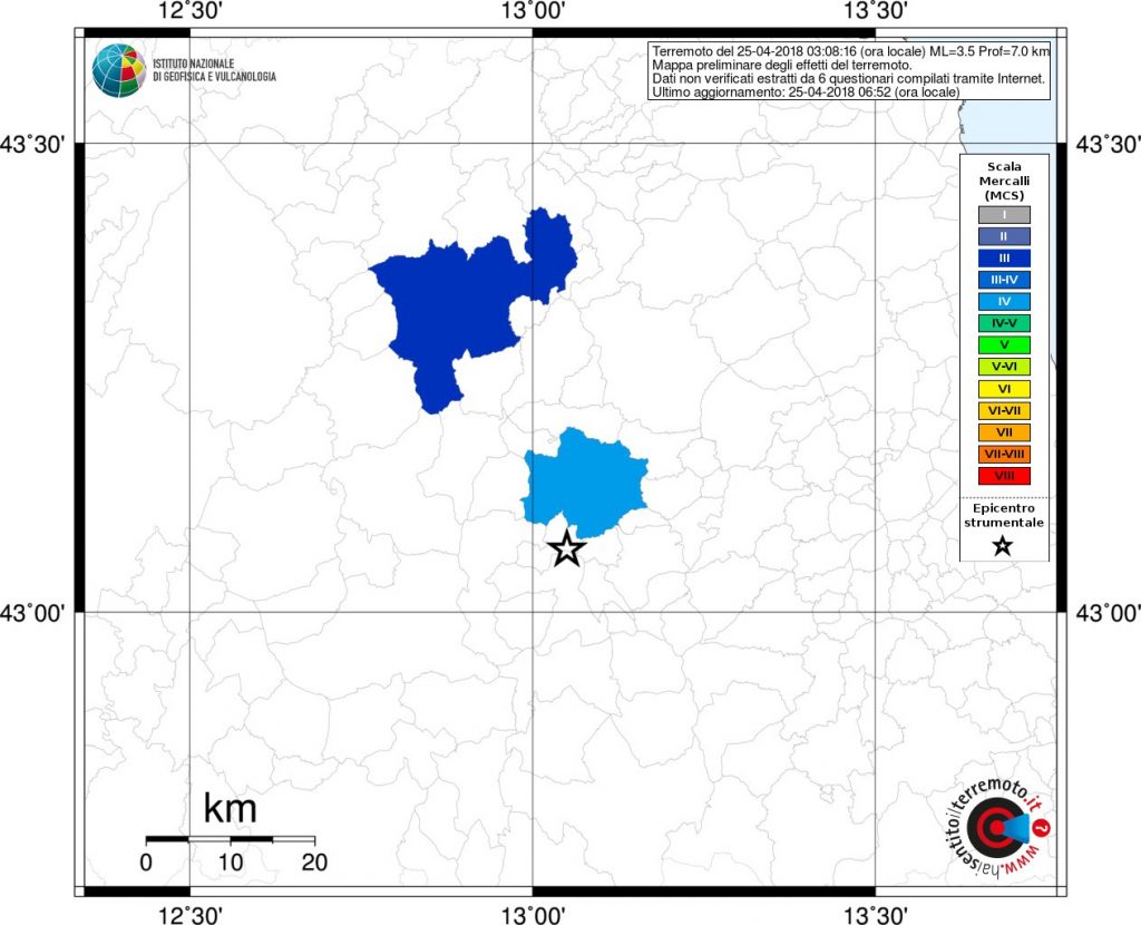 terremoto Muccia Macerata