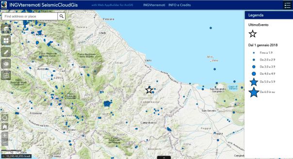 terremoto molise ingv