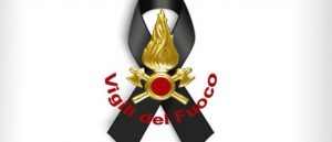 vigili del fuoco lutto