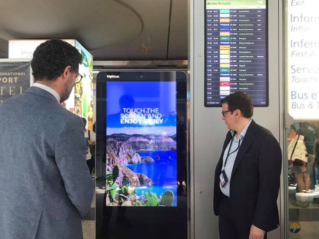 Digikiosk aeroporto catania
