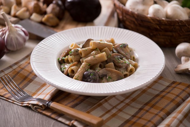 Tortiglioni ai funghi