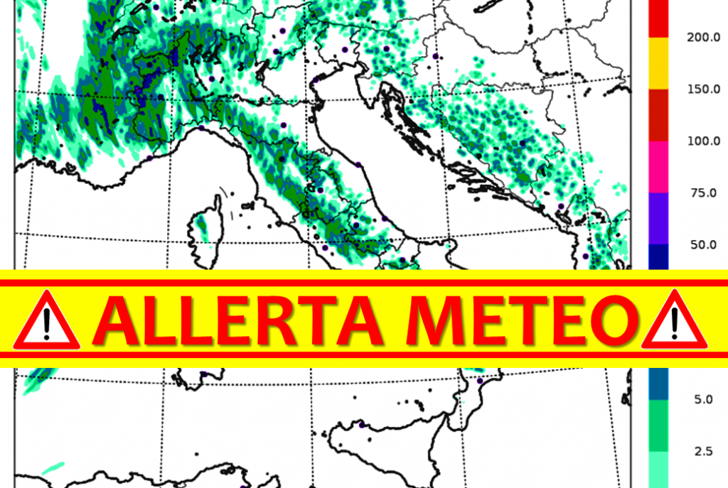allerta meteo italia 30 maggio 2018