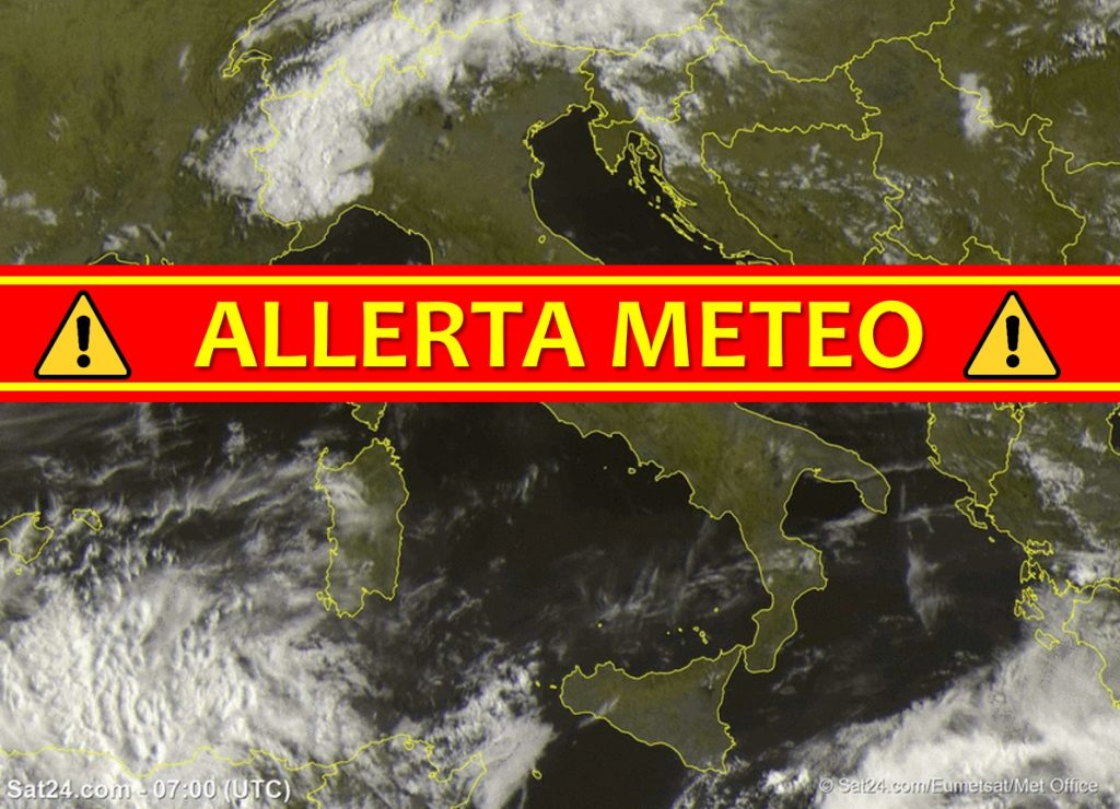 allerta meteo italia maggio 2018