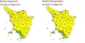 allerta meteo toscana