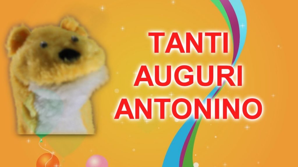 auguri buon onomastico antonino