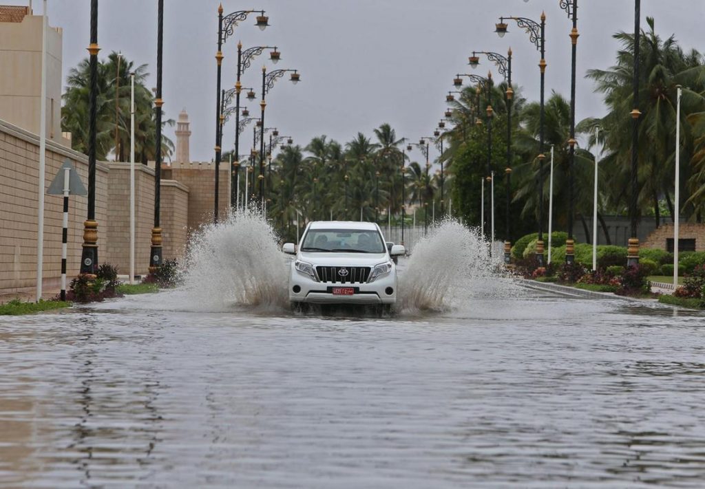 ciclone mekunu oman