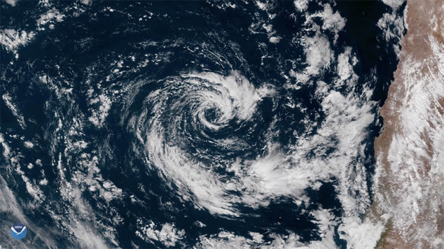 ciclone subtropicale cile